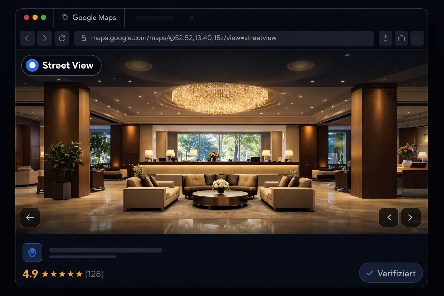 Hotel Lobby 360° Rundgang Berlin