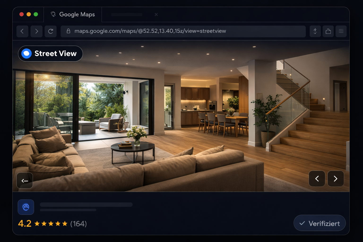 Immobilie Ferienwohnung virtuelle 360° Besichtigung Berlin